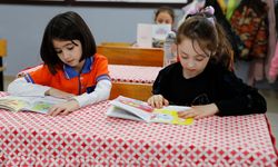 Samsun'da birinci sınıf öğrencileri kitap yazdı!