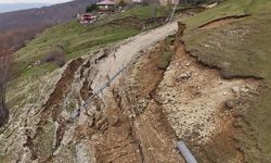 Samsun’da heyelan paniği! Yayla yolu ulaşıma kapandı