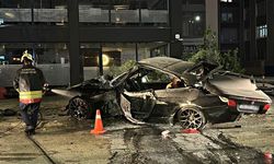 Samsun'da kaza: Ortalık savaş alanına döndü!