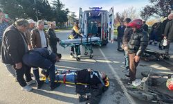 Samsun’da korkutan kaza! Sürücüler yola savruldu