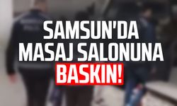 Samsun'da masaj salonuna baskın! 2 kişi yakalandı