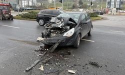 Samsun'da o kavşakta bir kaza daha!