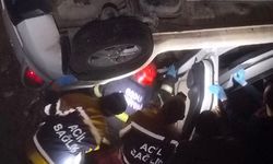 Samsun'da otomobil köprüden uçtu: 2 yaralı