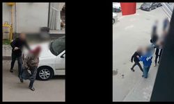Samsun'da sokak ortasında korku dolu anlar!