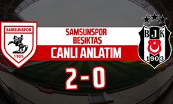 Samsunspor - Beşiktaş maçının canlı anlatımı: 2-0