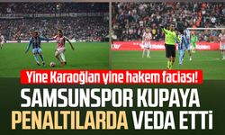 Samsunspor kupaya penaltılarda veda etti! 1-3