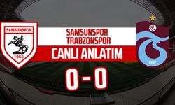 Samsunspor - Trabzonspor maçının canlı anlatımı: 0-0