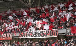 Samsunspor tribünlerinden görsel şölen!