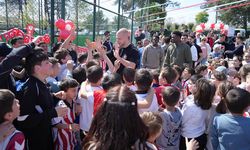 Samsunspor’dan 23 Nisan sürprizi! Minikler büyük sevinç yaşadı