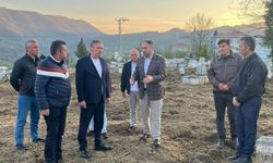 Tekkeköy'de mezarlıklar yenileniyor! Başkan Mustafa Candal yerinde inceledi