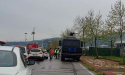 Samsunspor-Trabzonspor maçı öncesi yoğun güvenlik!