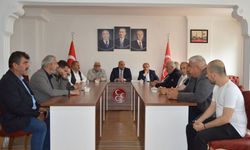 MHP Havza’da bayramlaşma programı düzenledi