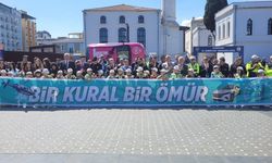 Trafik Haftası'nda Samsun’da dikkat çeken görüntüler!