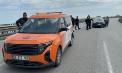 Samsun’da viyadükte korku dolu anlar! Ölümden döndü
