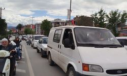 Bayram yolculuğu başladı: Samsun yönünde yoğunluk arttı