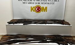 Atakum’da Osmanlı dönemine ait silahlar ele geçirildi