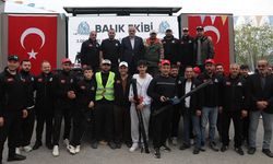 Bafra’da oltalar yarıştı! En büyük alabalık için mücadele