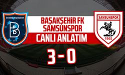 Başakşehir FK - Samsunspor maçının canlı anlatımı: 3-0