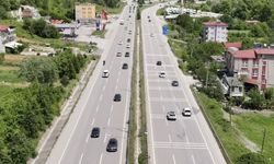 Bayram dönüşü Samsun-Ankara kara yolunda yoğunluk