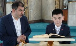 Ezanıyla mest etmişti, Samsunlu Emir Kayra şimdi Türkiye birincisi oldu