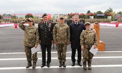 Samsun'da özel bireyler üniforma giyip yemin etmenin gururunu yaşadı