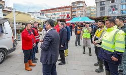 Havza’da selin ardından yaralar sarılıyor