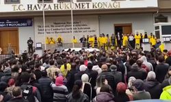 Selin vurduğu Havza'da tansiyon yükseldi! Vatandaşlar eylem yaptı