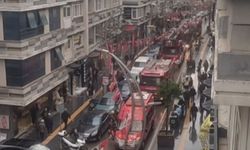 Samsun Çiftlik Caddesi'nde döner lokantasında yangın