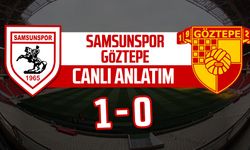 Samsunspor - Göztepe maçının canlı anlatımı: 1 - 0