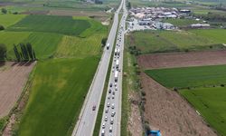 Samsun yolunda bayram trafiği! İşte son durum