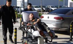 Samsun'da acemi kasaplar kendilerini kesti!