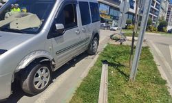 Samsun'da farkındalık etkinliğinde ibretlik kaza!