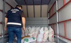 Samsun’da kaçak tütün operasyonu! Kamyonette yakalandı