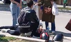 Samsun’da motosiklet ile otomobil çarpıştı! 1 yaralı