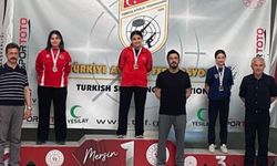 Samsunlu sporcu Eylül Beren Kuşkulu Türkiye ikincisi oldu!