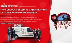 Samsunlular belediye başkanlarının çalışmalarını sahada değerlendirdi