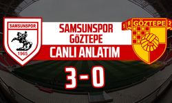 Samsunspor - Göztepe maçının canlı anlatımı: 3 - 0