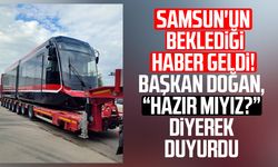 Samsun’un yeni tramvayı yola çıktı
