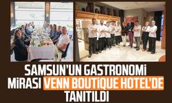 Samsun’un gastronomi mirası Venn Boutique Hotel’de tanıtıldı
