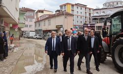 Sel felaketinin ardından Saadet Partili Mehmet Karaman’dan Havza çıkarması