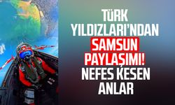 Türk Yıldızları’ndan Samsun paylaşımı! Nefes kesen anlar