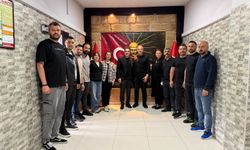Samsunspor İcra Kurulu Üyesi Soner Soykan'dan teşekkür ziyareti