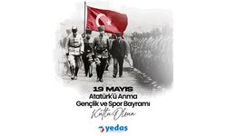 YEDAŞ'tan 19 Mayıs kutlama mesajı