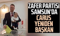 Zafer Partisi Samsun’da Alperen Carus yeniden başkan