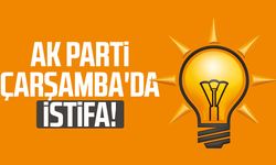 AK Parti Çarşamba'da istifa!