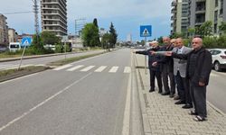 Samsun'da tehlike saçan yaya geçidi için çağrı: "Ölümle baş başayız"