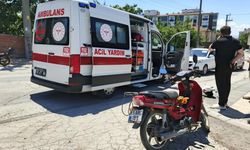 Samsun'da korkutan motosiklet kazası! Sürücü yaralandı