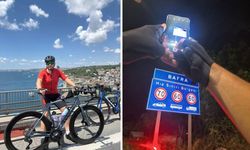 Samsun için 814 kilometre pedal çeviriyor!
