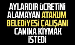 Atakum Belediyesi çalışanı canına kıymak istedi