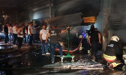 Bafra'da sanayi sitesinde korku dolu gece!